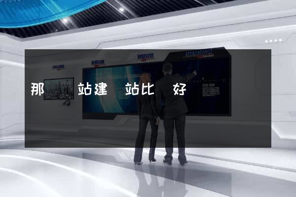 那個網站建網站比較好